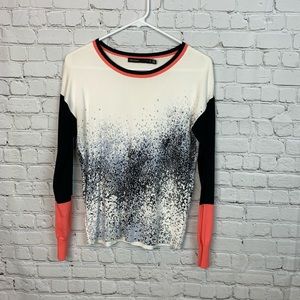 Karen Millen Paint Splatter Sweater